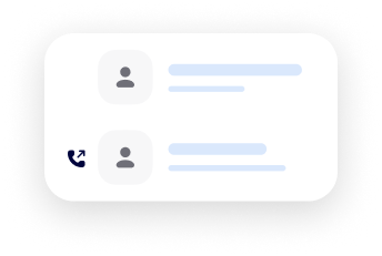 Zoom Interface Icon - Call History